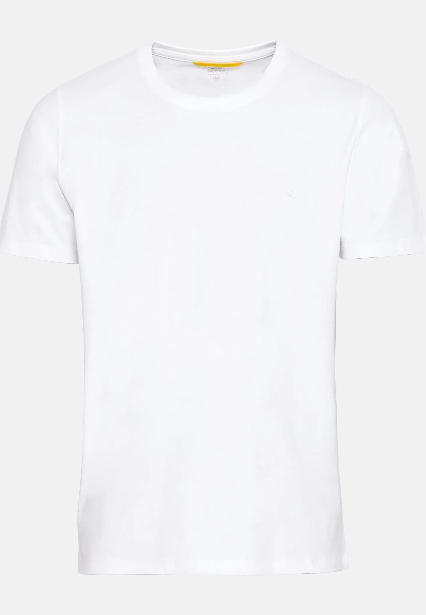 Kurzarm Basic T-Shirt aus reiner Baumwolle