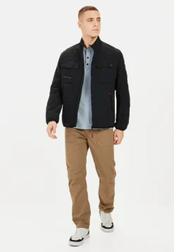 Kurzarm Henley aus Organic Cotton
