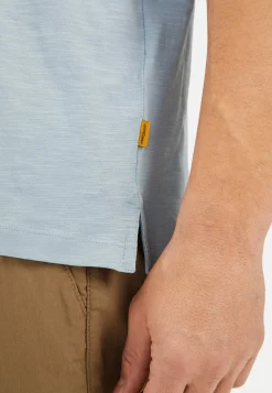 Kurzarm Henley aus Organic Cotton
