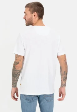 Kurzarm Henleyshirt aus reiner Baumwolle
