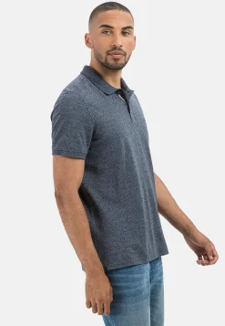 Kurzarm Poloshirt aus Baumwollmix