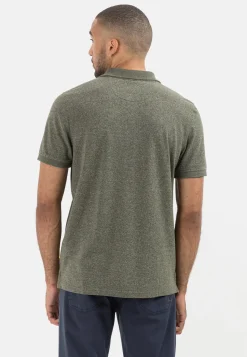 Kurzarm Poloshirt aus Baumwollmix