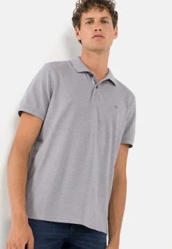 Kurzarm Poloshirt aus Baumwollmix