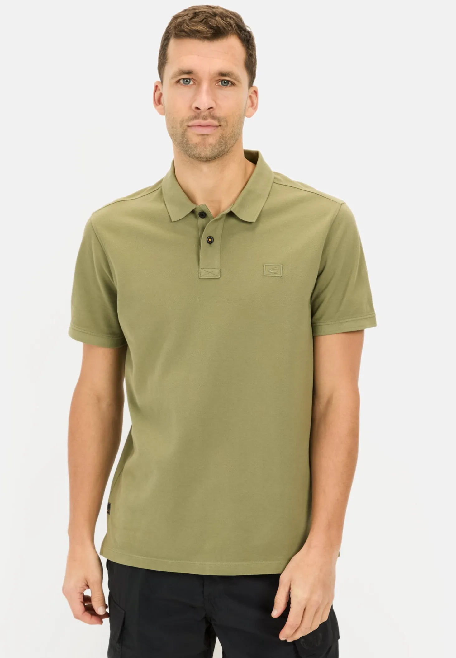 Kurzarm Poloshirt aus Baumwolle