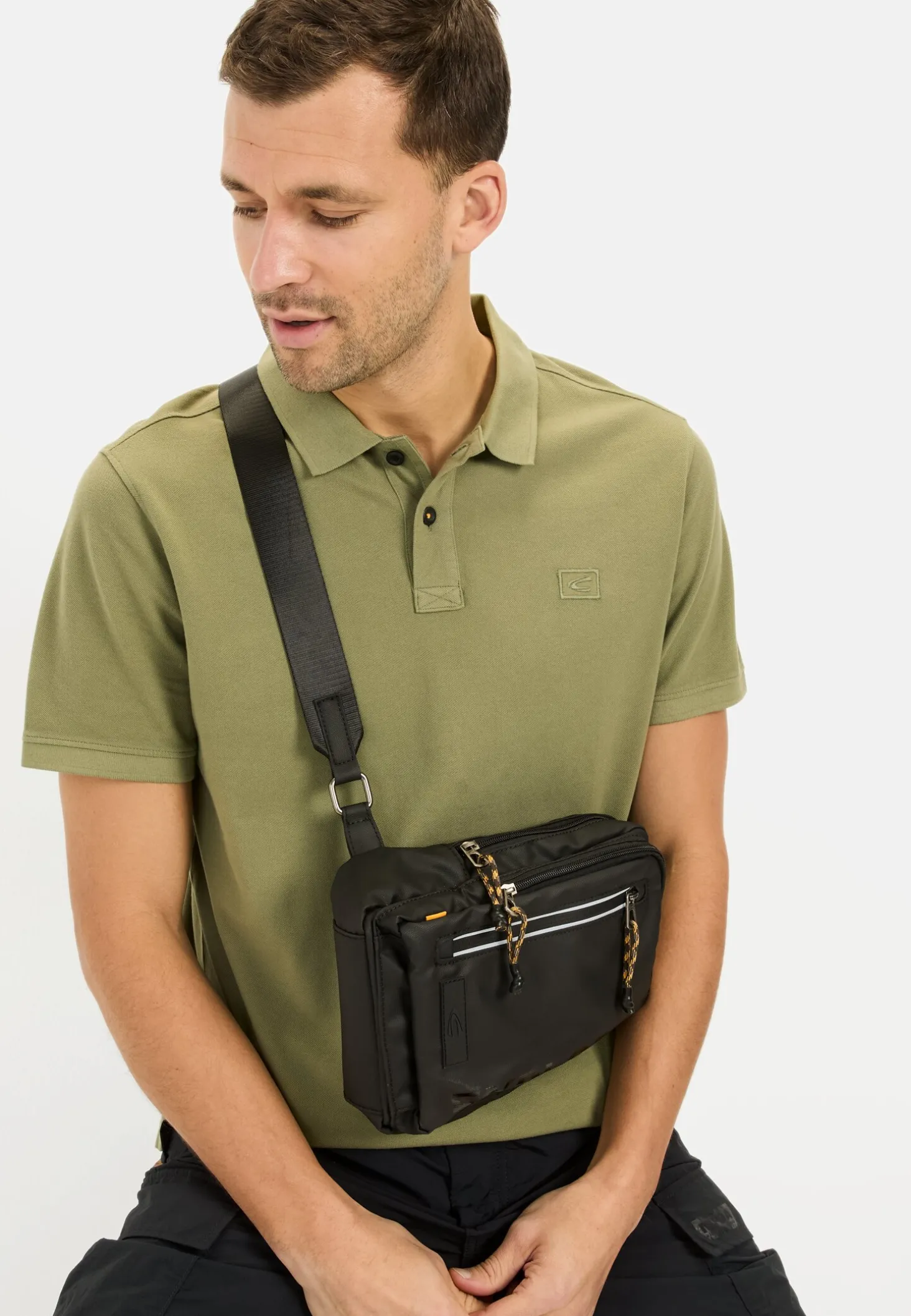 Kurzarm Poloshirt aus Baumwolle