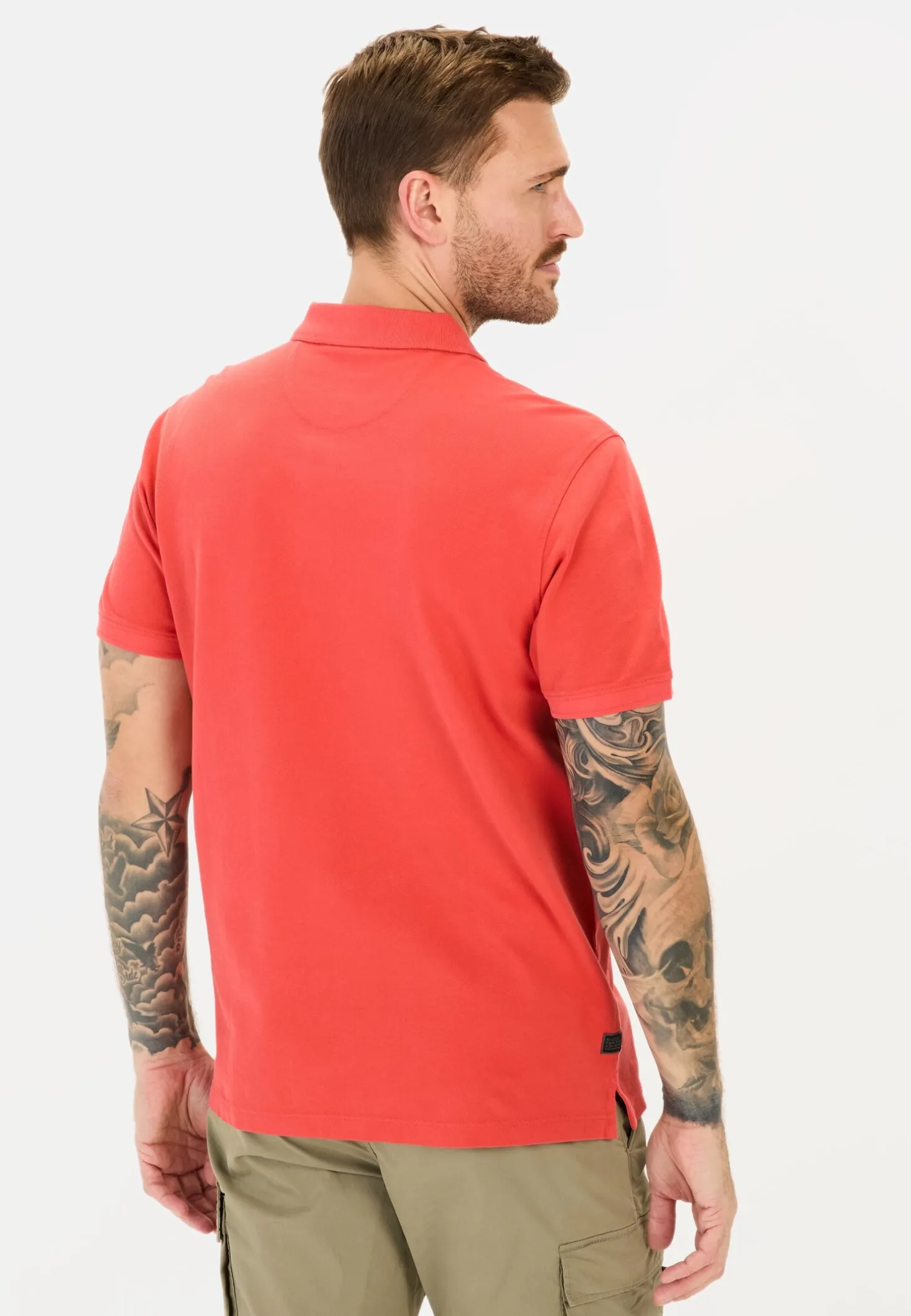Kurzarm Poloshirt aus Baumwolle