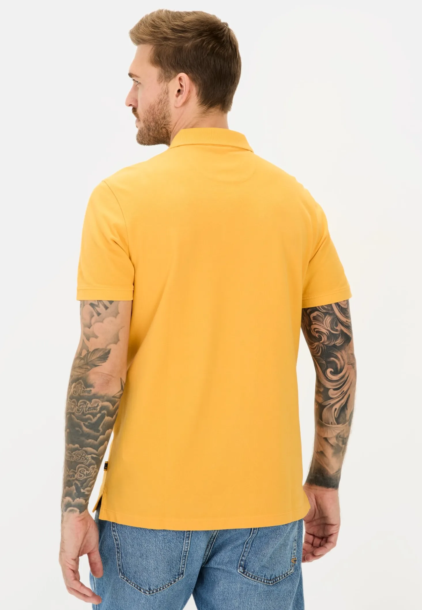 Kurzarm Poloshirt aus Baumwolle