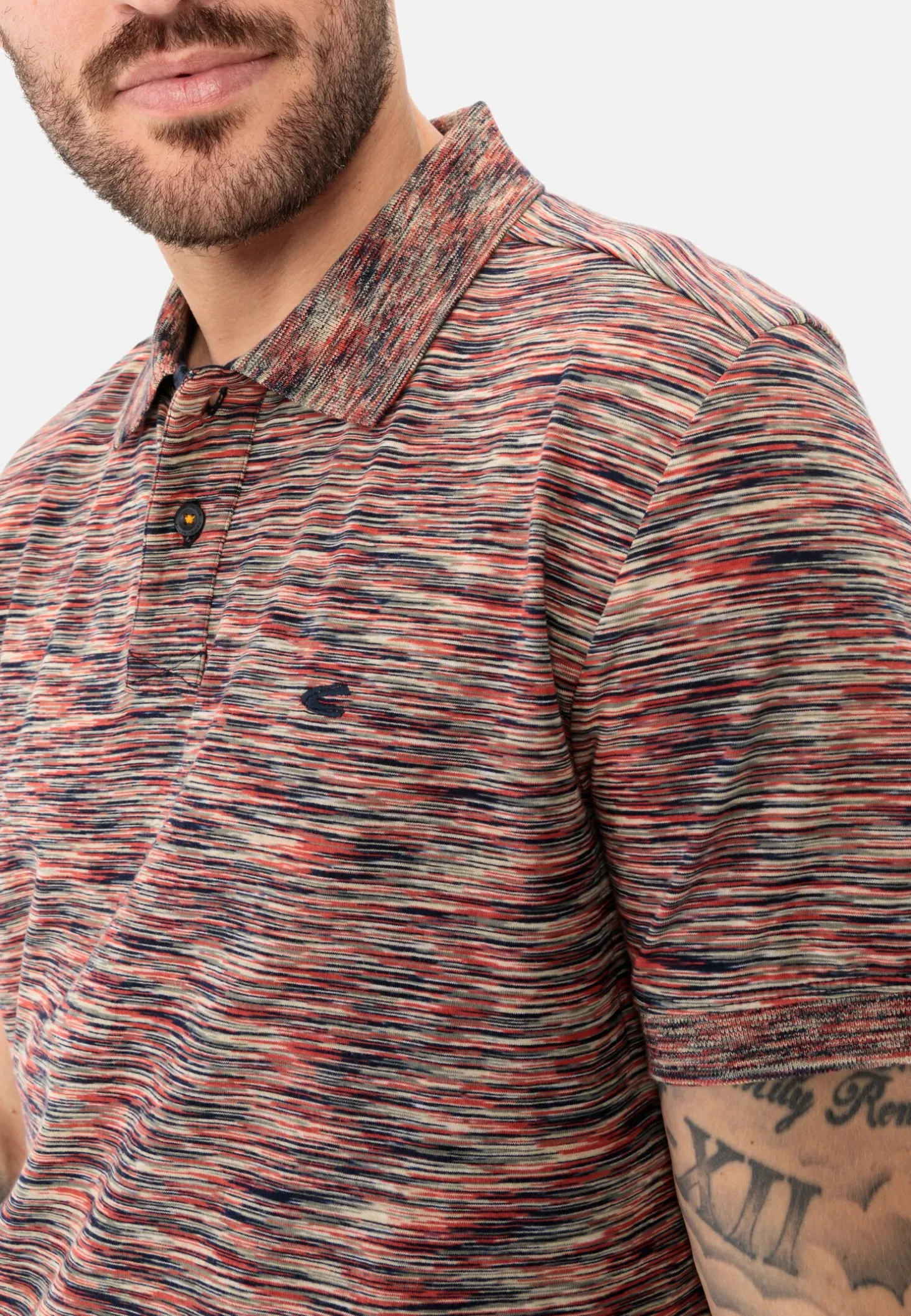 Kurzarm Poloshirt aus Baumwolle