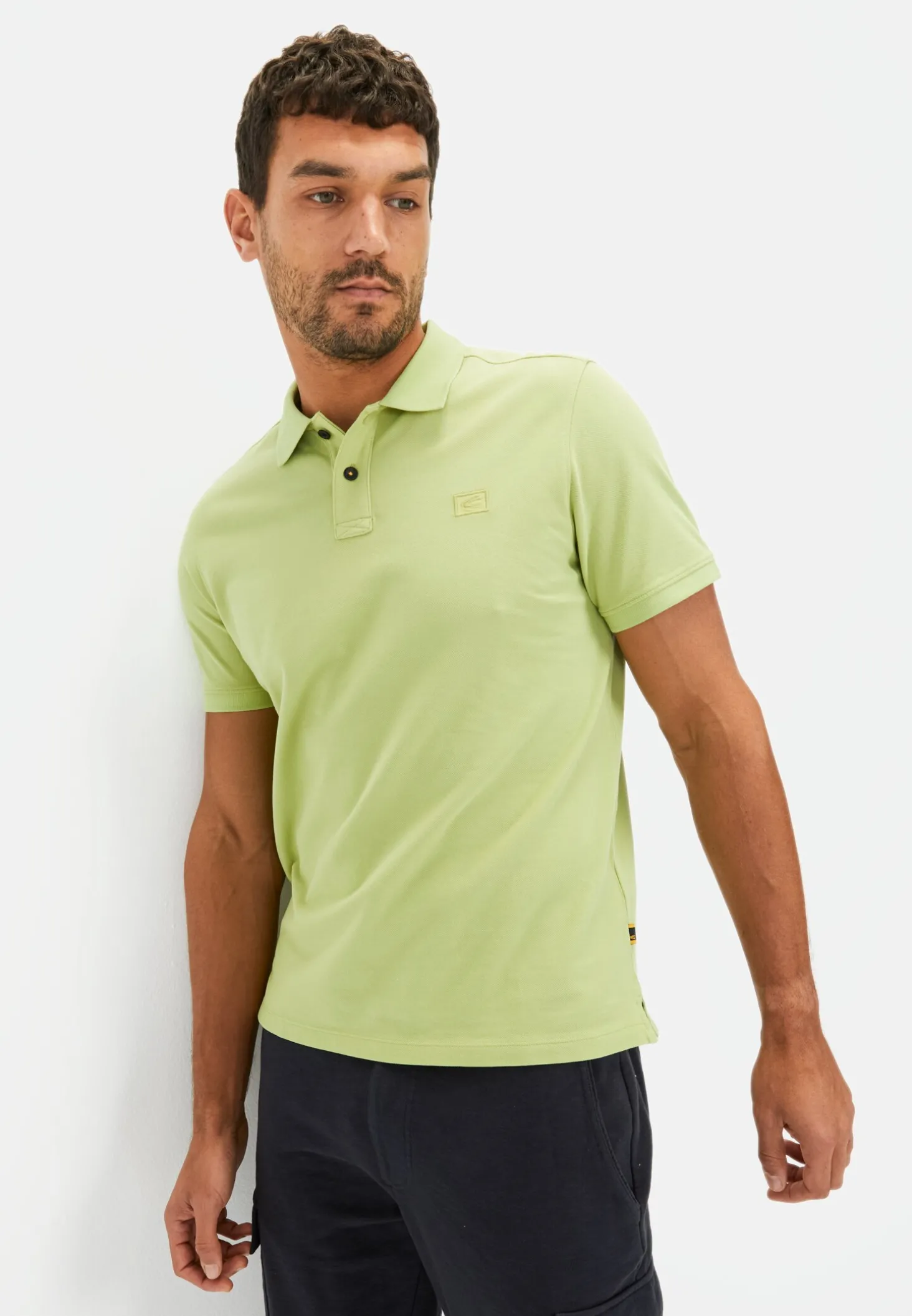 Kurzarm Poloshirt aus Baumwolle