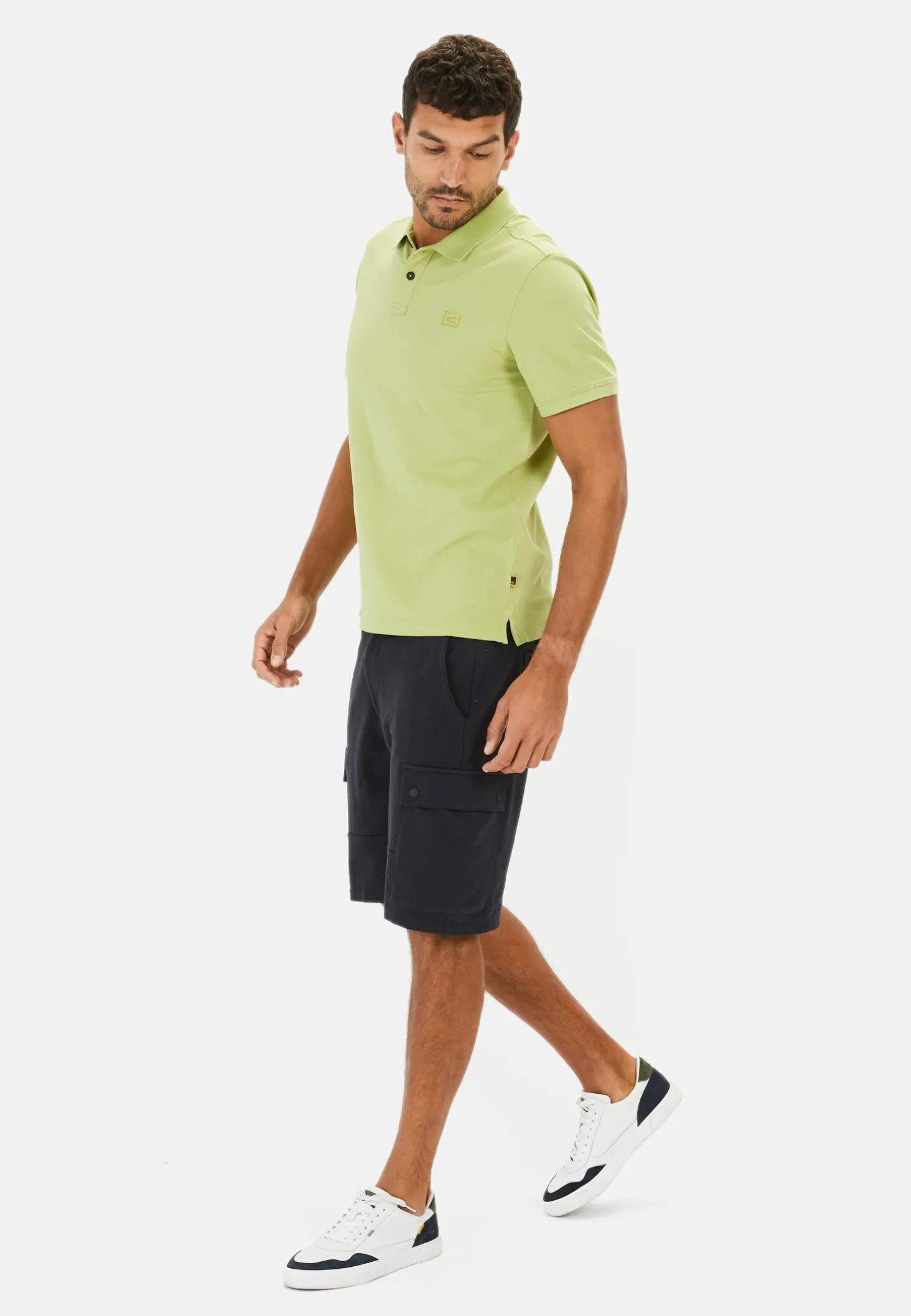 Kurzarm Poloshirt aus Baumwolle