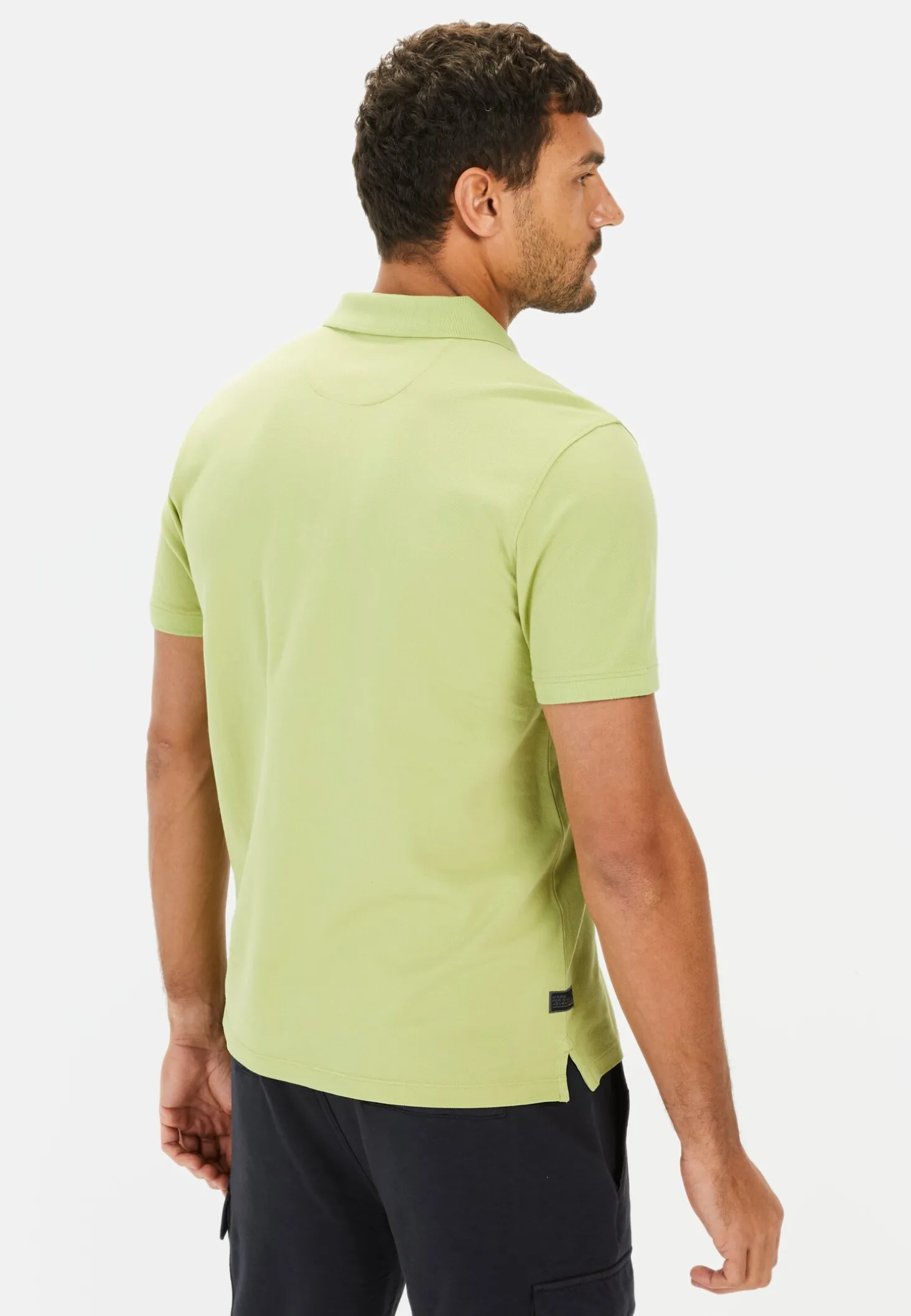 Kurzarm Poloshirt aus Baumwolle