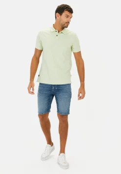 Kurzarm Poloshirt aus Baumwolle