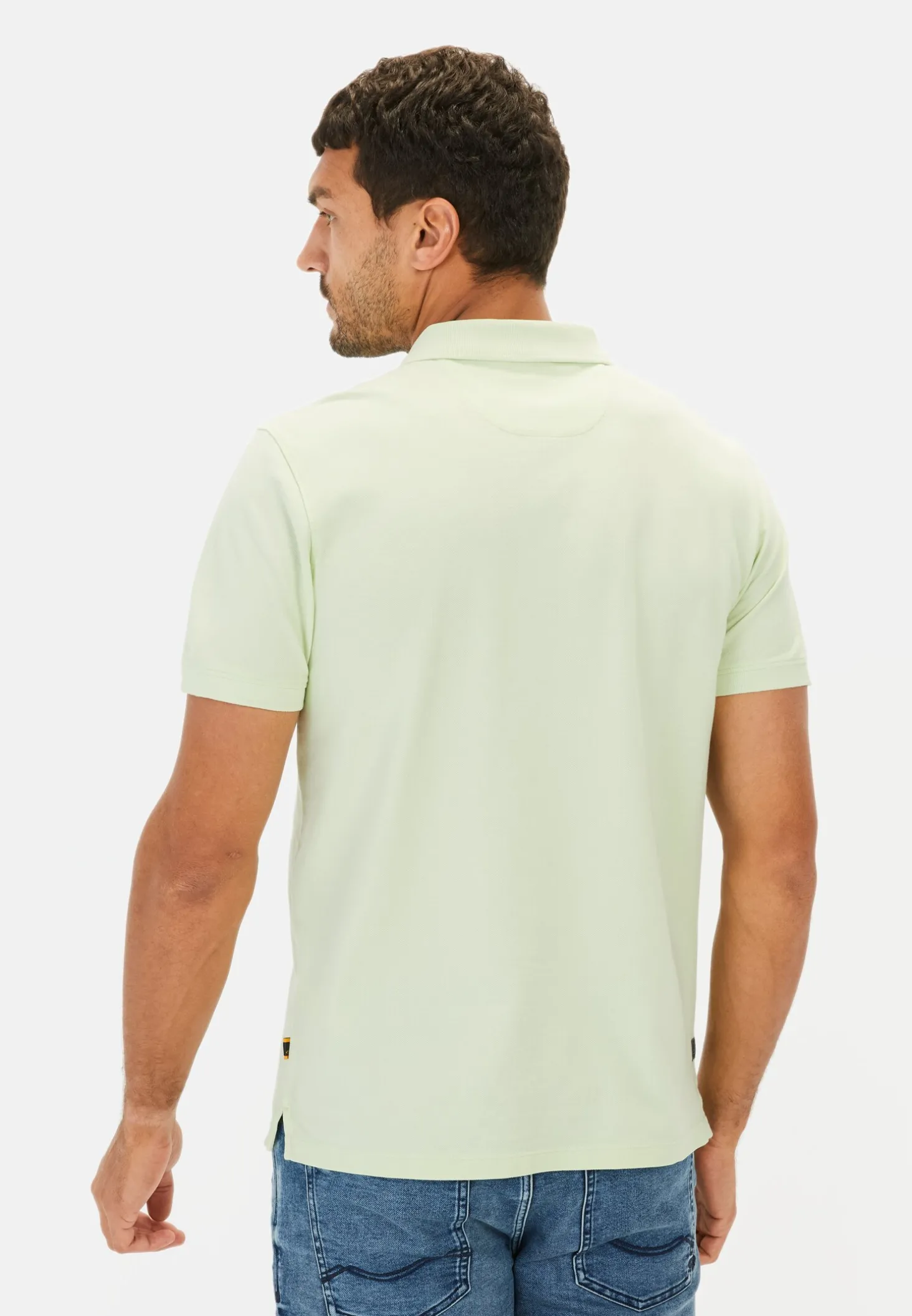 Kurzarm Poloshirt aus Baumwolle
