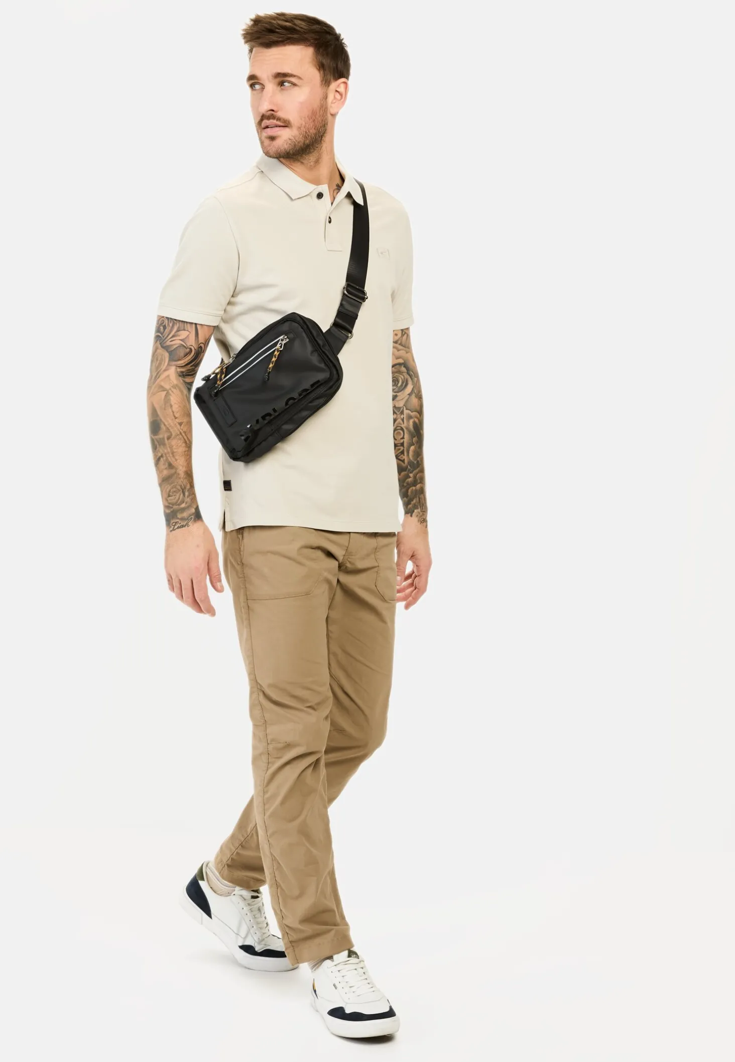 Kurzarm Poloshirt aus Baumwolle