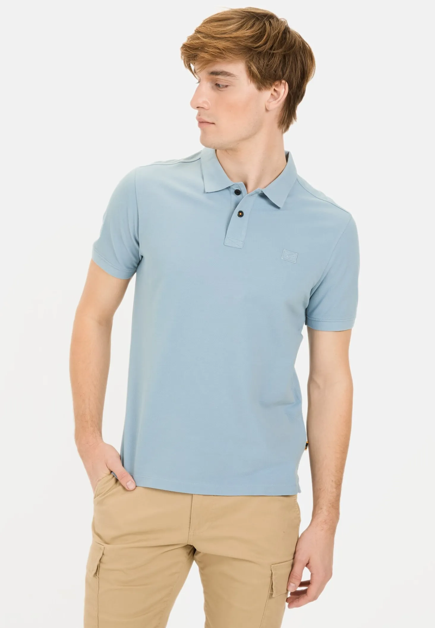Kurzarm Poloshirt aus Baumwolle