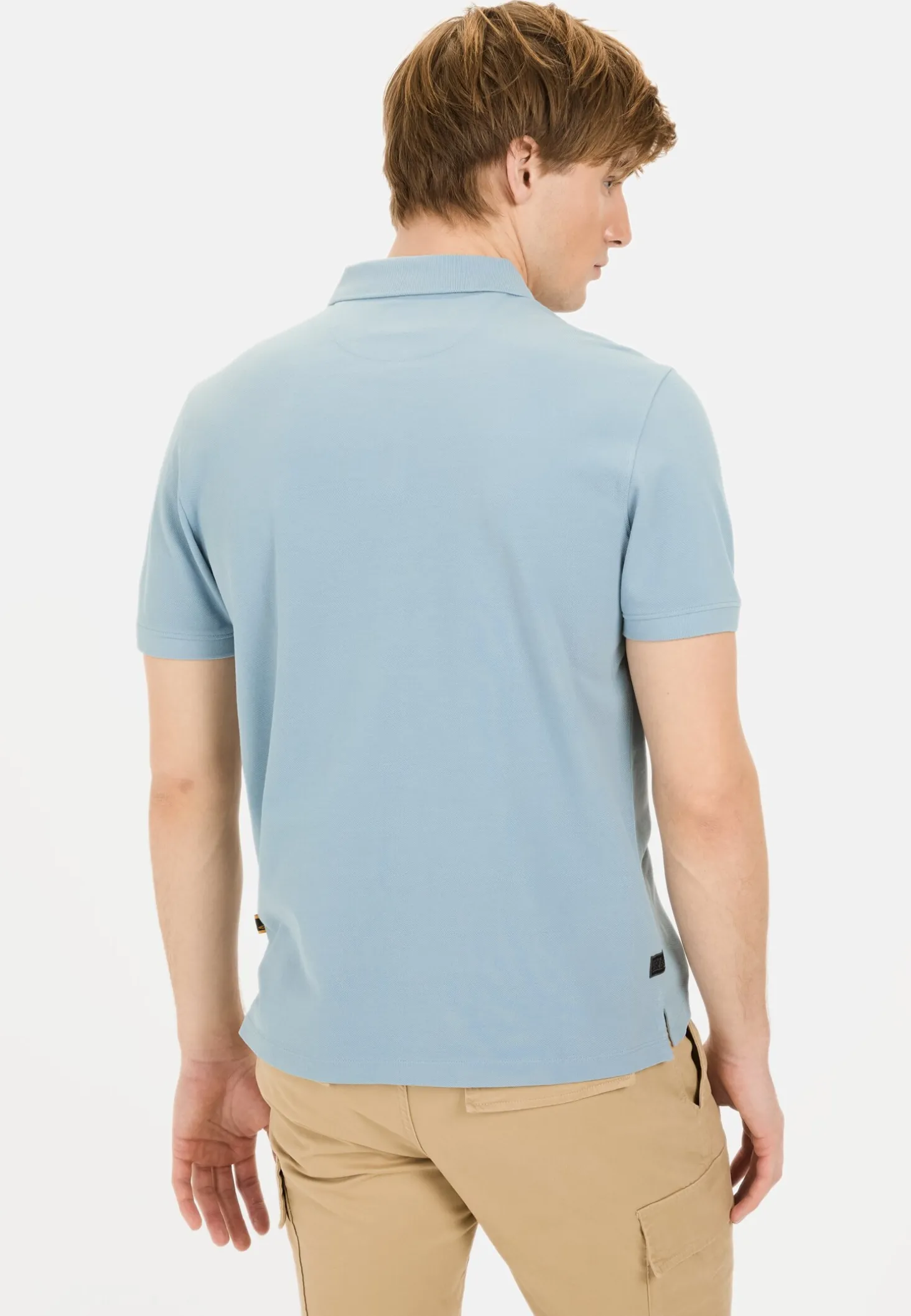 Kurzarm Poloshirt aus Baumwolle