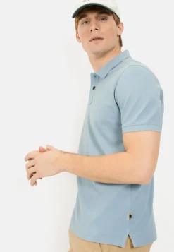 Kurzarm Poloshirt aus Baumwolle
