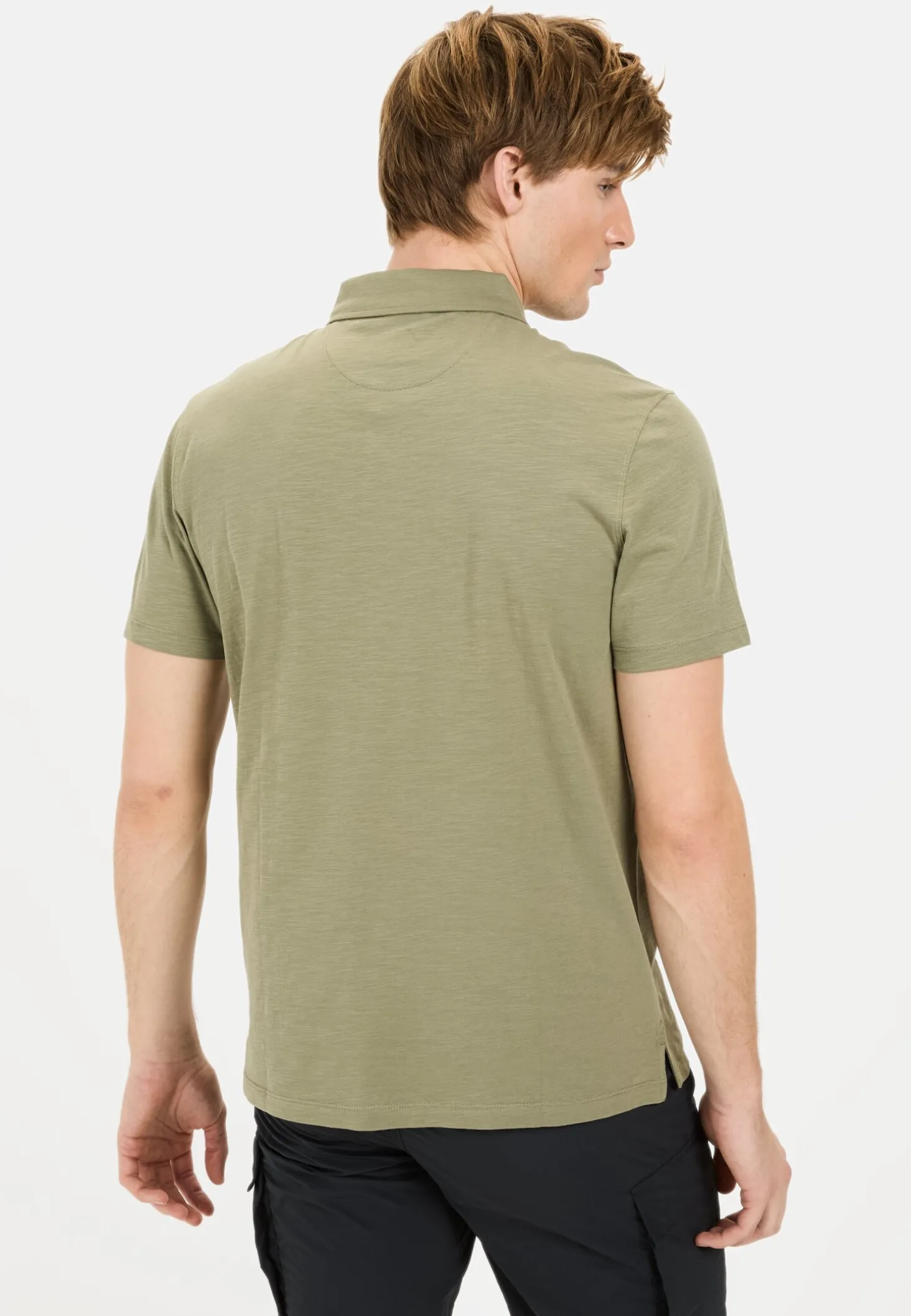 Kurzarm Poloshirt aus Organic Cotton