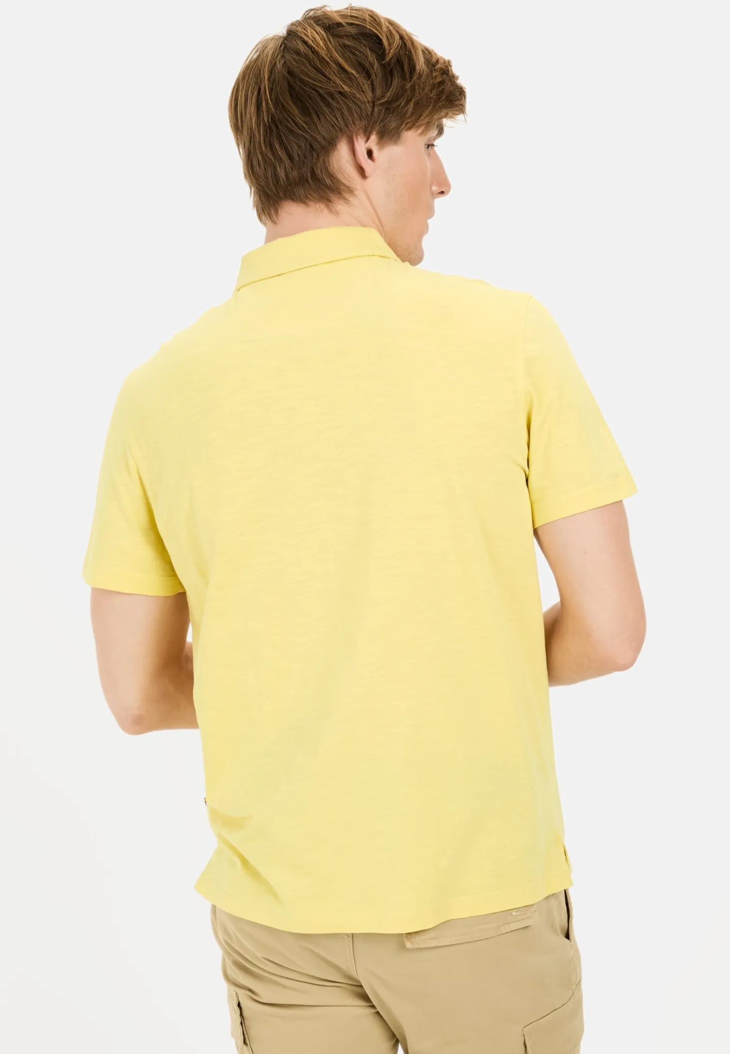Kurzarm Poloshirt aus Organic Cotton