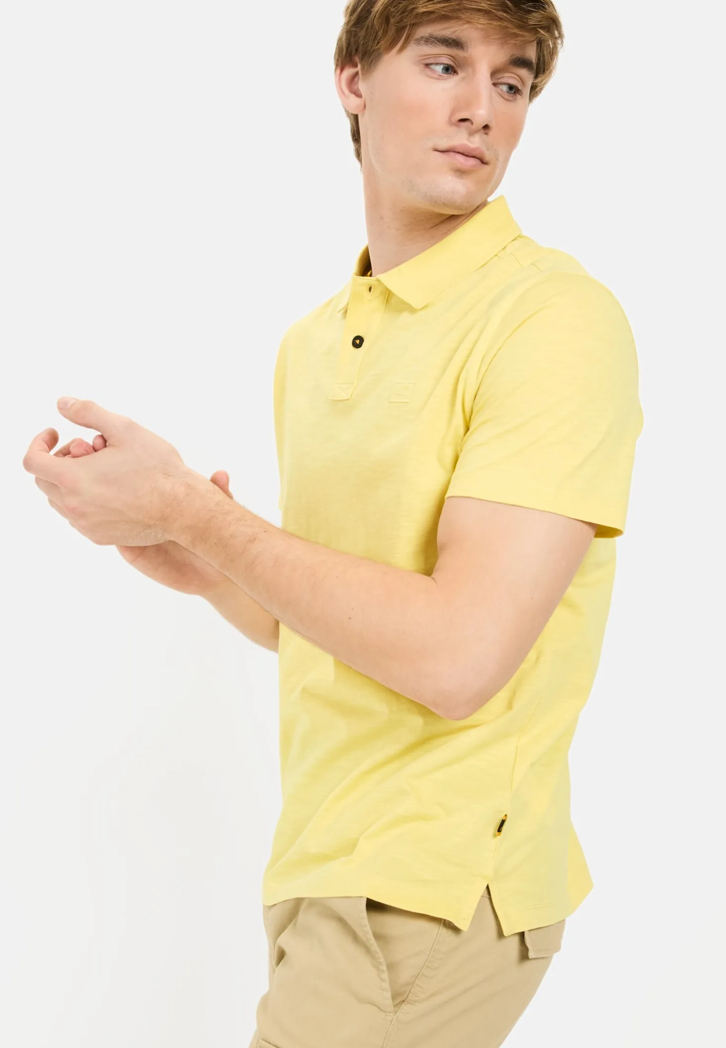 Kurzarm Poloshirt aus Organic Cotton