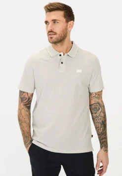 Kurzarm Poloshirt aus reiner Baumwolle