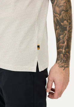 Kurzarm Poloshirt aus reiner Baumwolle
