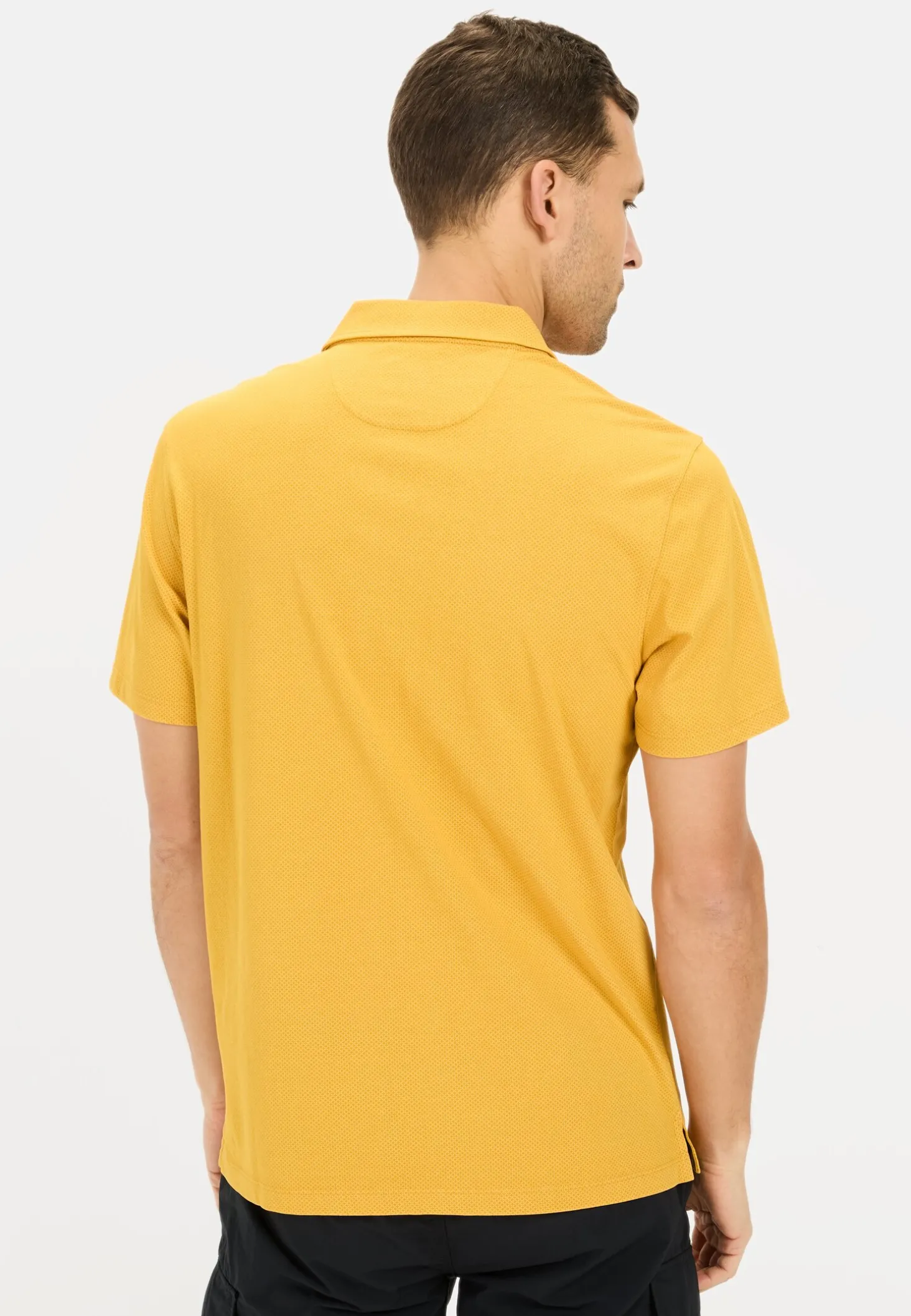 Kurzarm Poloshirt aus reiner Baumwolle
