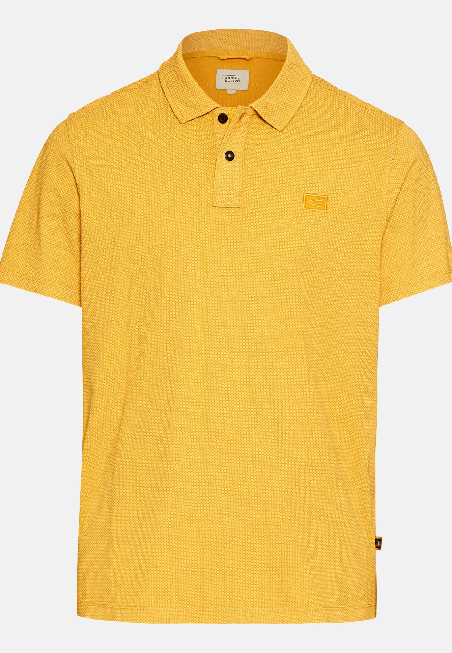 Kurzarm Poloshirt aus reiner Baumwolle