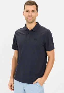 Kurzarm Poloshirt aus reiner Baumwolle