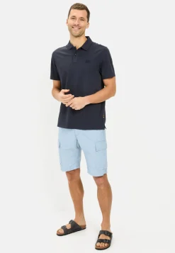 Kurzarm Poloshirt aus reiner Baumwolle