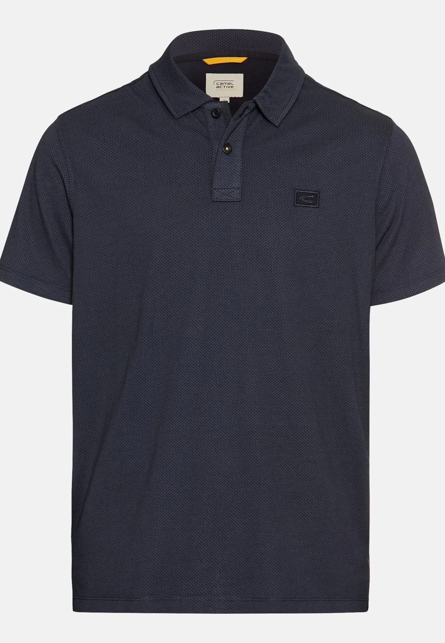 Kurzarm Poloshirt aus reiner Baumwolle