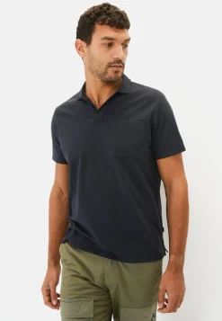 Kurzarm Poloshirt mit Brusttasche