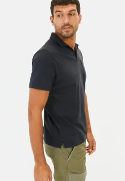 Kurzarm Poloshirt mit Brusttasche