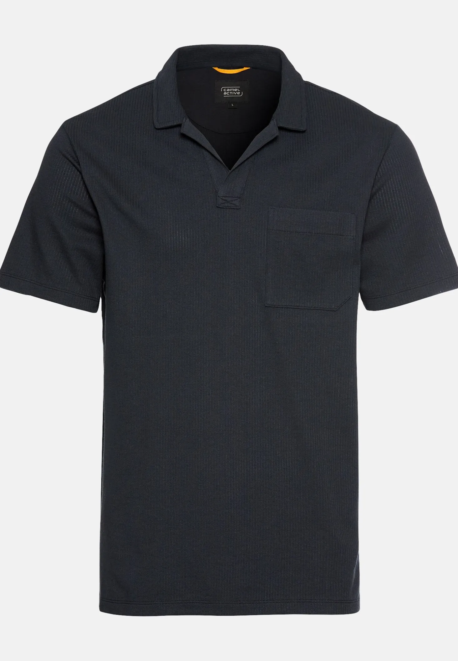Kurzarm Poloshirt mit Brusttasche