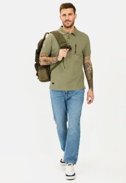 Kurzarm Poloshirt mit Cooling Effekt