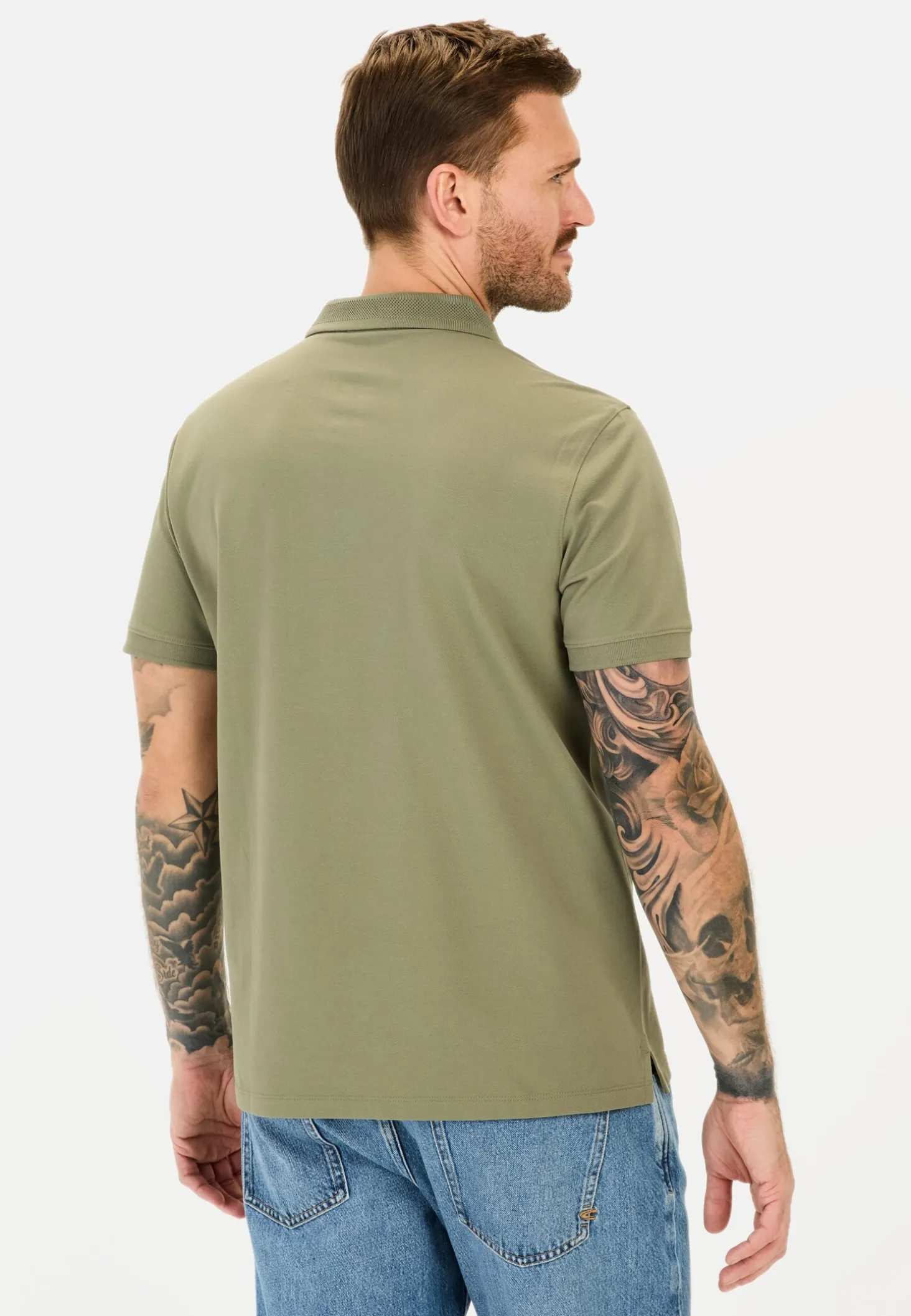 Kurzarm Poloshirt mit Cooling Effekt