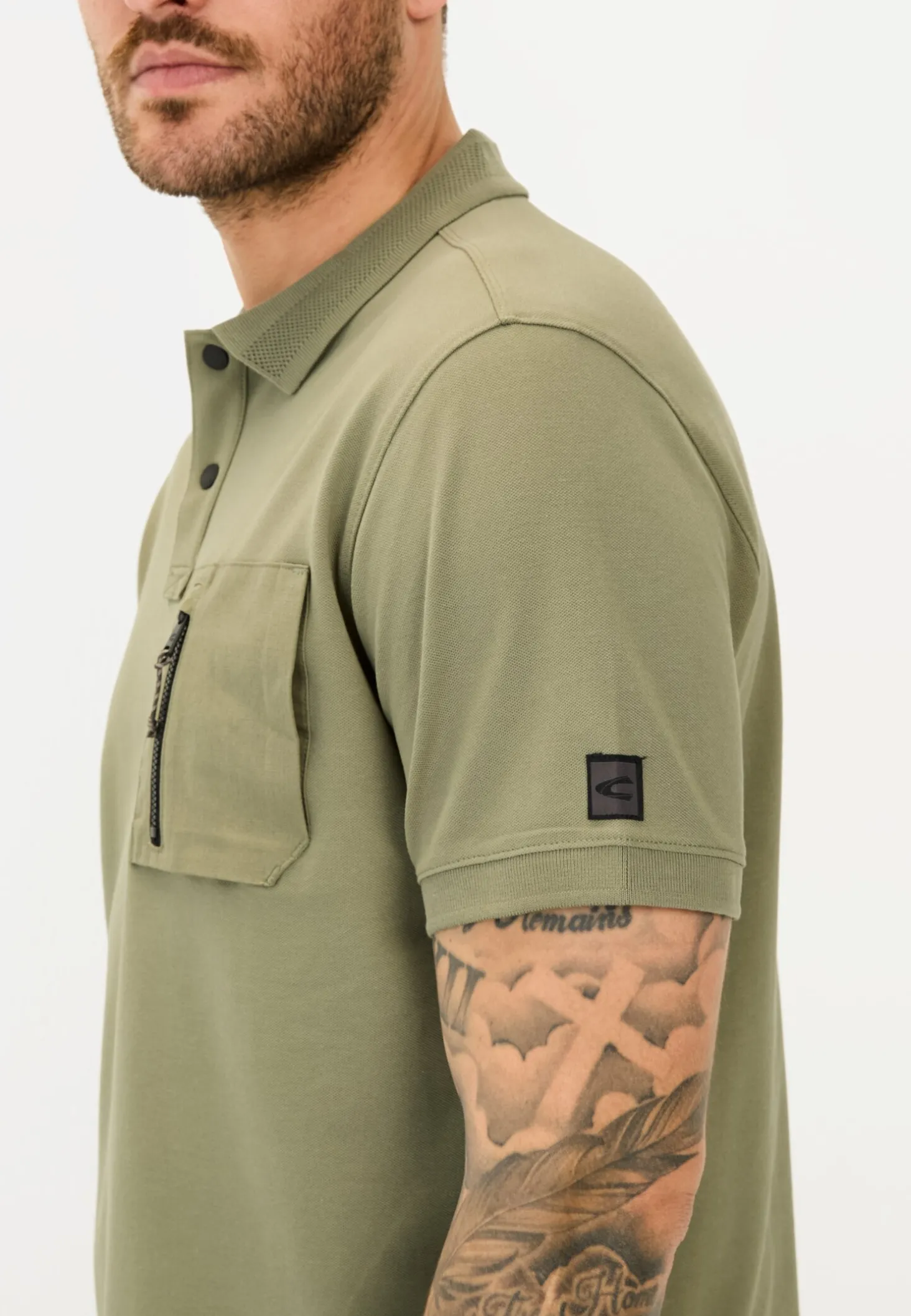 Kurzarm Poloshirt mit Cooling Effekt