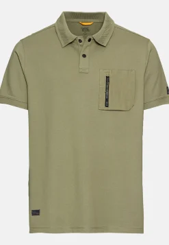 Kurzarm Poloshirt mit Cooling Effekt