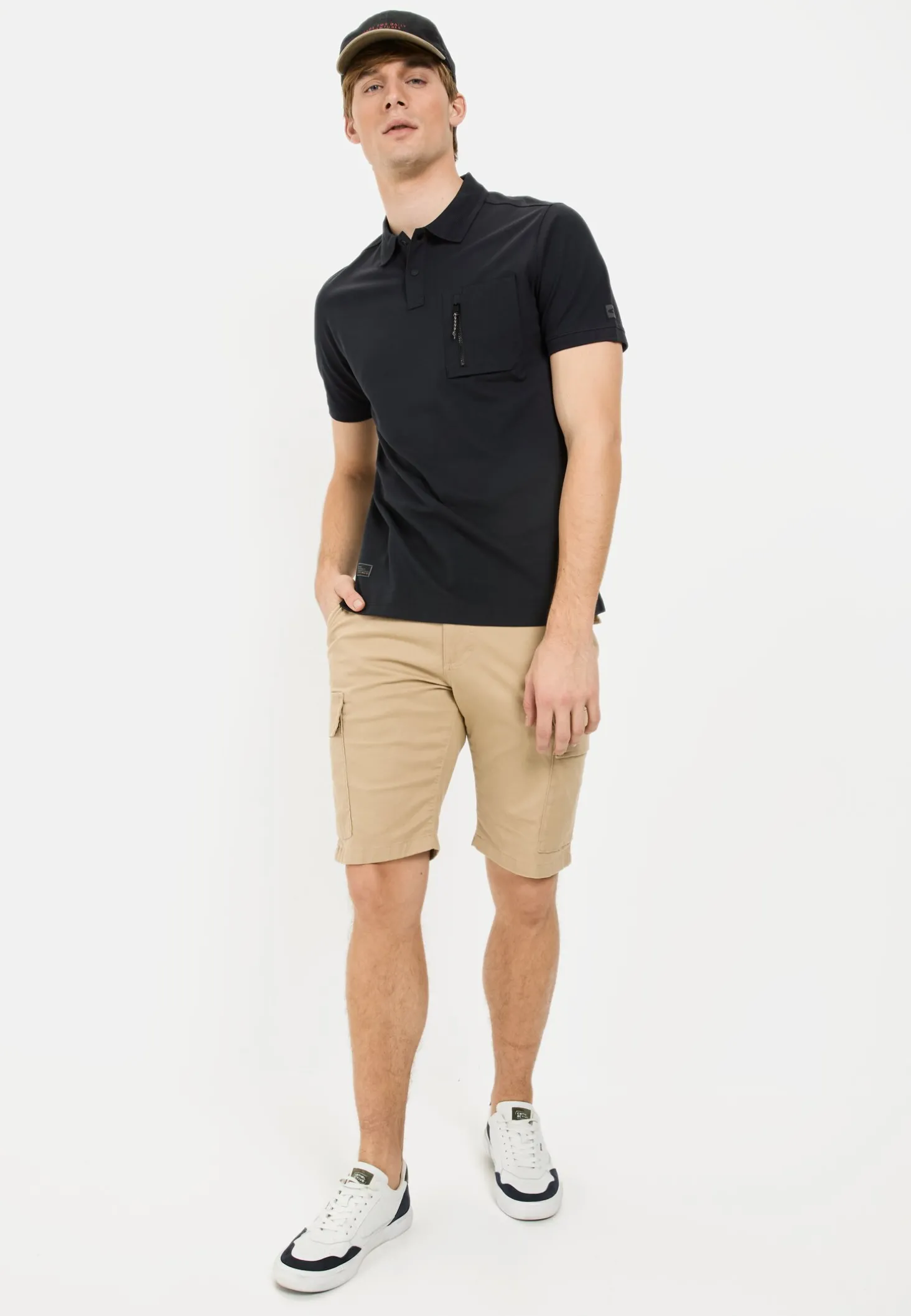 Kurzarm Poloshirt mit Cooling Effekt