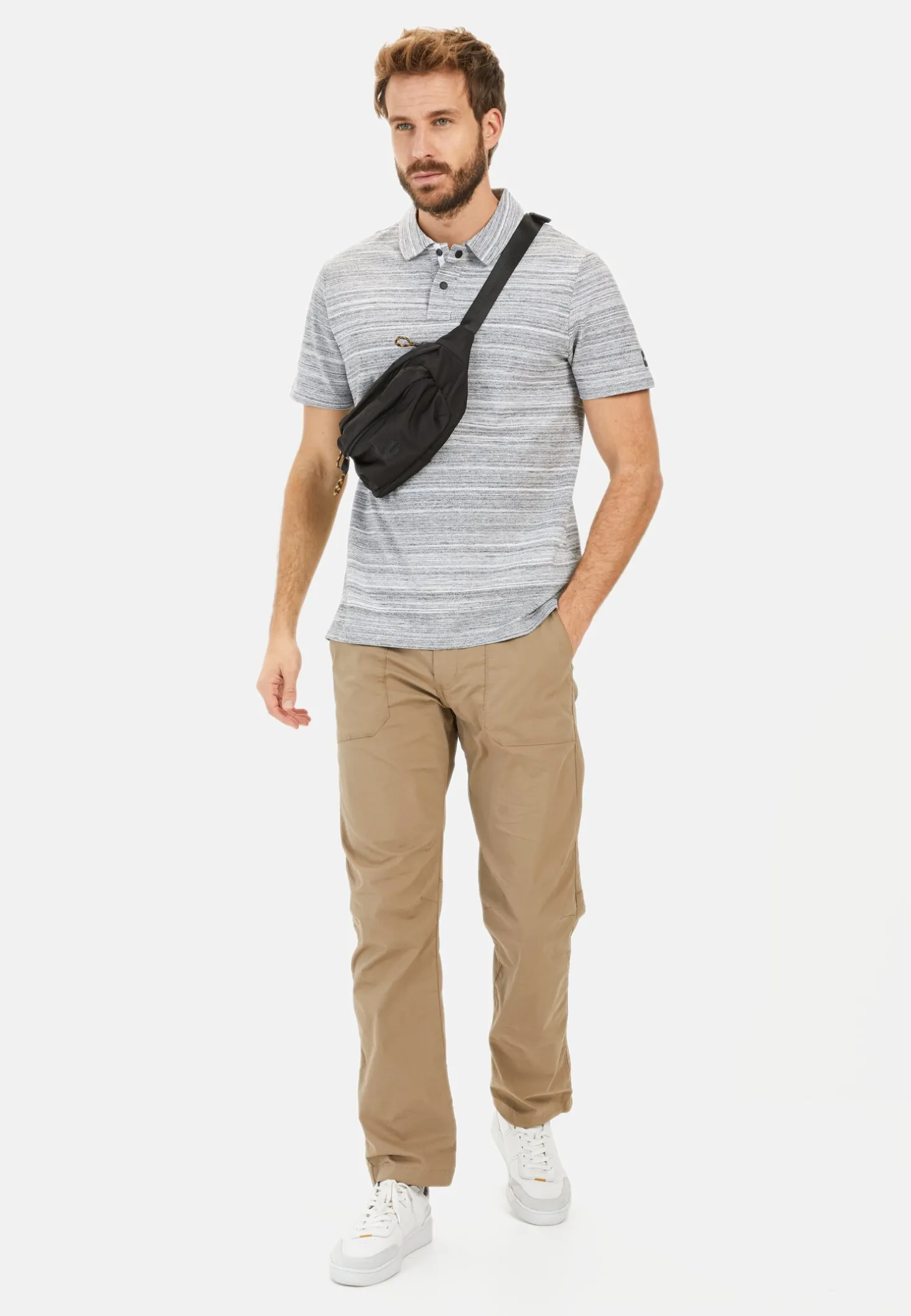 Kurzarm Poloshirt mit Cooling Effekt