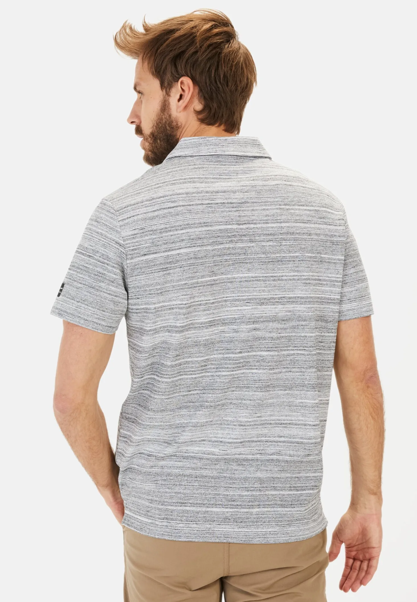 Kurzarm Poloshirt mit Cooling Effekt
