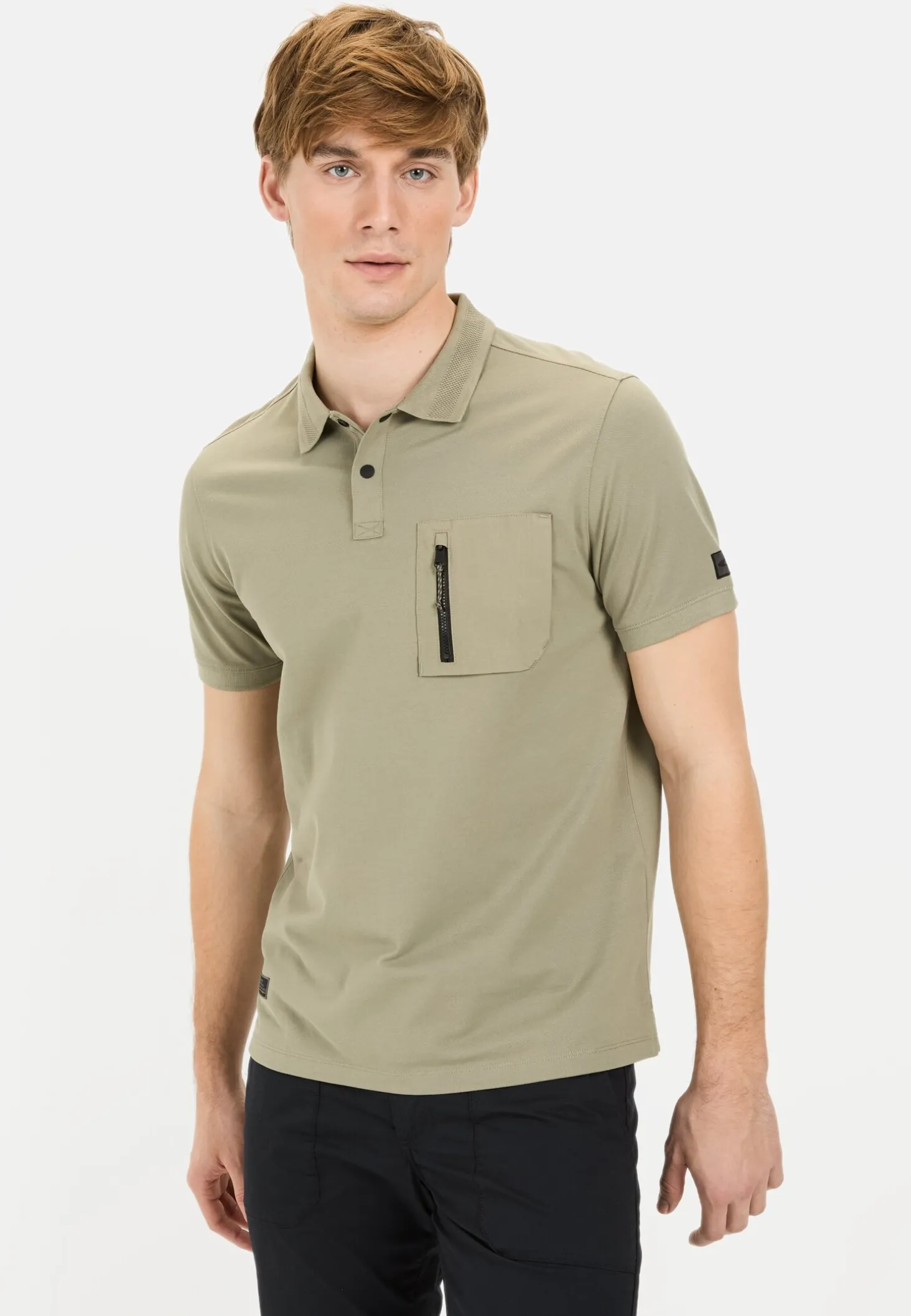 Kurzarm Poloshirt mit Cooling Effekt