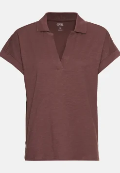 Kurzarmshirt mit Polokragen