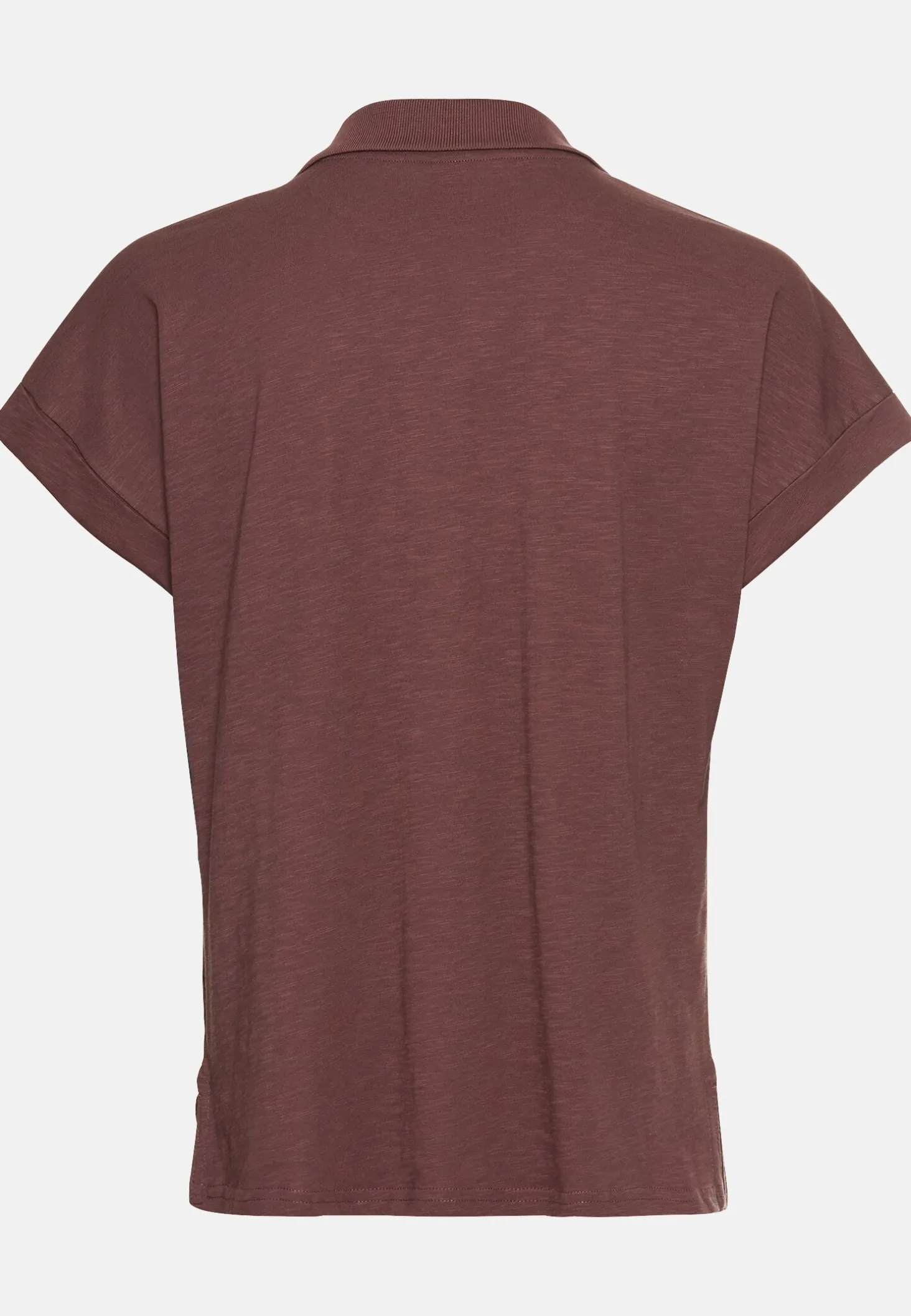 Kurzarmshirt mit Polokragen