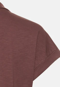 Kurzarmshirt mit Polokragen