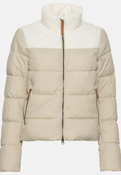 Kurze Pufferjacke aus recyceltem Polyester
