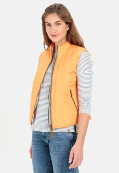 Kurze Steppweste aus recyceltem Polyester