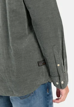 Langarm Hemd in Regular Fit aus Cord