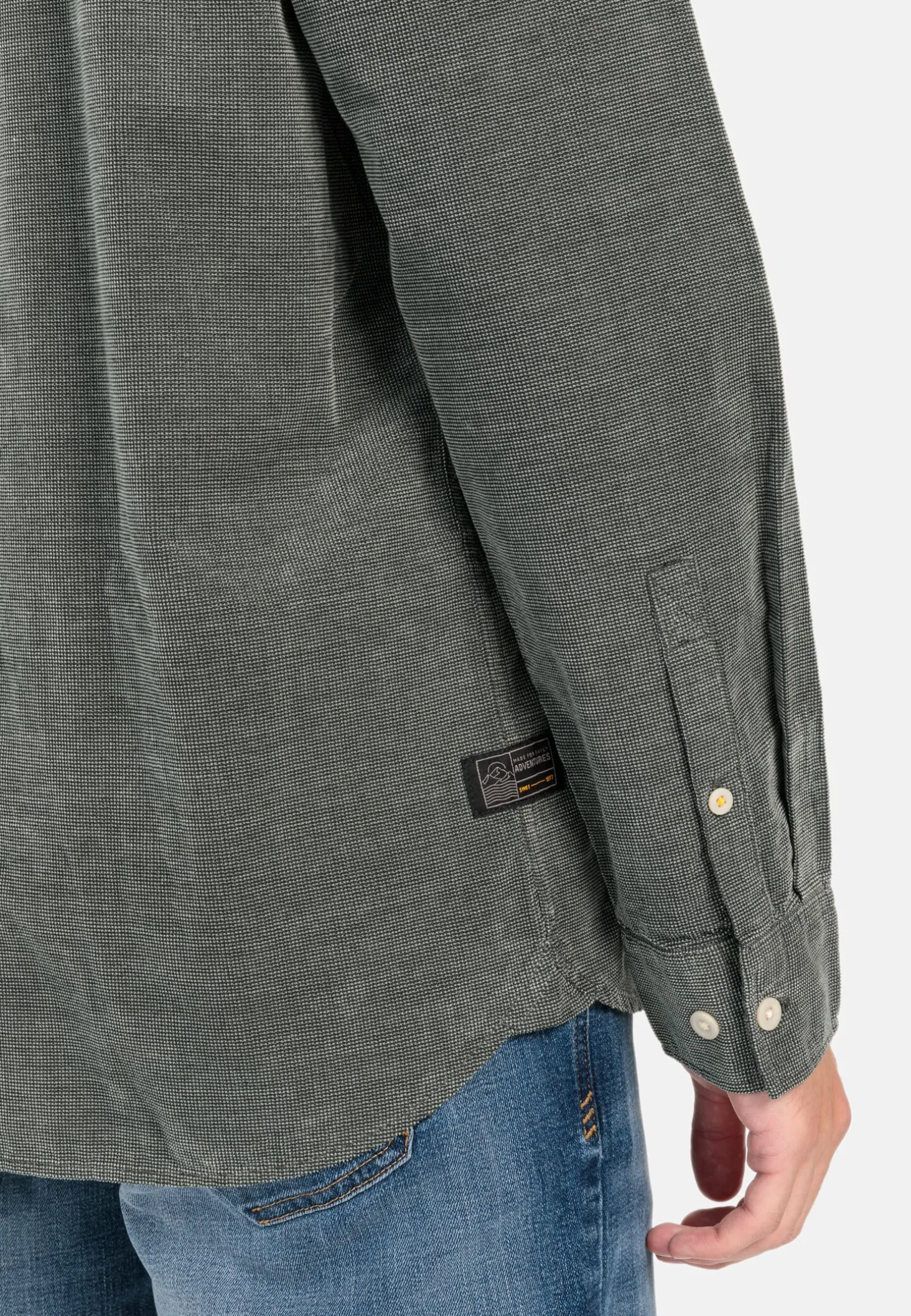 Langarm Hemd in Regular Fit aus Cord