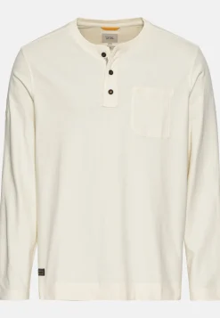 Langarm Henley aus Organic Cotton